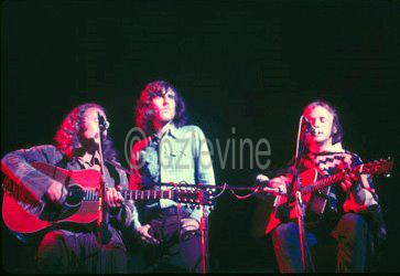 Crosby, Stills, Nash and Young, Woodstock 1969, copyright Barry Z Levine, all rights reserved